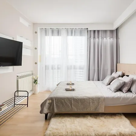 Belapart 2-bedroom Downtown Apartament, 1 Km To Station, Metro With Air-conditioning Varšava